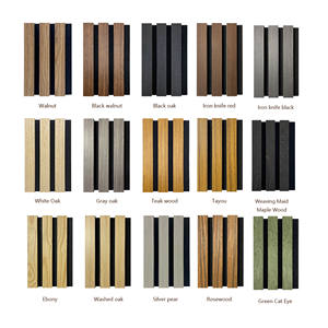 QIANQIAO Vente en gros de panneaux acoustiques en bois Akupanel pour décoration intérieure, insonorisants, 2800 mm x 600 mm, réduction du bruit - Product Image 5