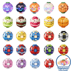 Pelota antiestrés impresa en 3D, spinner giratorio, aliviador portátil del aburrimiento en la oficina, juguete antiestrés para apretar, novedad. - Product Image 2