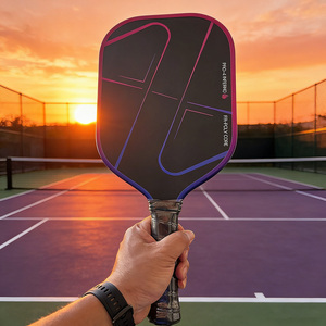 Raquette de pickleball en fibre de carbone brute T700 - Approuvée USAPA, noyau MPP, contrôle de puissance, usage professionnel, adulte - Product Image 1