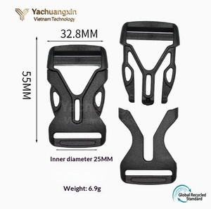 <b>Adjustable</b> Chest <b>Strap</b> Hiking Backpack with Durable Plastic POM Material Quick Release Buckle-Special Bag Parts & Accessories - Product Image 3