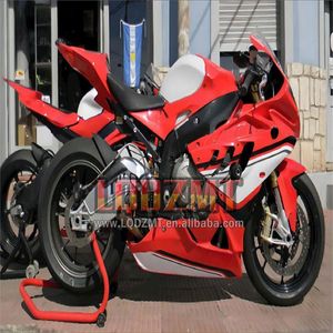 Carénage de moulage par injection pour BMW S 1000 <span class=keywords><strong>1000RR</strong></span> S1000 RR CC BLANC ROUGE <span class=keywords><strong>R</strong></span> 2LQ.76 S1000RR 15 16 17 18 2015 2016 2017 2018 Cadre OEM - Product Image 1