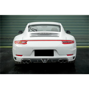 Diffusore a labbro posteriore in fibra di carbonio a secco stile KA per <span class=keywords><strong>911</strong></span> 991.2 Carrera - Product Image 4