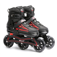 Patins à roulettes à 3 roues pour adultes, réglables
