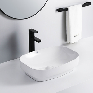 Fregaderos de baño de diseño moderno de artículos sanitarios Chaozhou, accesorios de lavabo de encimera de cerámica - Product Image 1