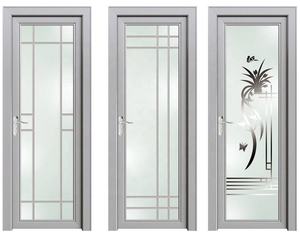 Portes escamotables en verre dépoli pour l'intérieur de la <span class=keywords><strong>maison</strong></span> Porte étanche de salle de bain bon marché avec verre dépoli - Product Image 6