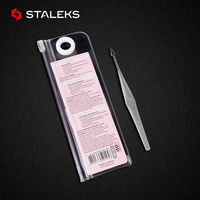 Staleks Professional European Stainless Steel Nail Care Push Manicure Dead Skin Matte Non-Slip Remover