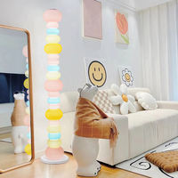 Lámparas De Pie Led Modernas De Diseño Minimalista, Creativas, Nórdicas Y Coloridas Para Esquina, Sala De Estar De Hotel Contemporáneo
