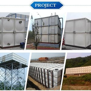 Réservoir d'eau en plastique renforcé de fibre de verre de grande capacité personnalisé pour usage industriel - Product Image 6