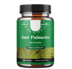 Ready Stock Saw Palmetto Capsules Supports Healthy Prostate Function Support Men Health 60 Count