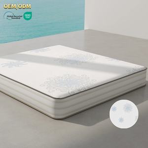 제조 업체 직접 판매 방수 경량 100% 폴리에스터 자카드 통기성 니트 매트리스 티킹 원단 230 g/m - Product Image 2