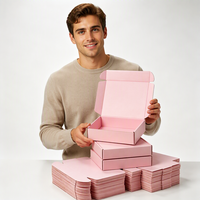 Boîtes rigides en matériaux recyclés 15*15*5cm, faible MOQ, logo personnalisé, gaufrage, vernissage pour bougies, portefeuilles, petits produits, boîte d'expédition