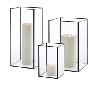 Led Candle Holder New Design Metal <strong>Lantern</strong> Led Candle <strong>Lantern</strong> <strong>Set</strong> of 3 Candle Holder for Home Decor - Product Image 6