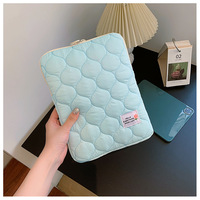 Housse d'ordinateur portable souple et nouvelle, sacoche plate élégante pour femme, étui de protection en tissu japonais, rangement en nylon imperméable