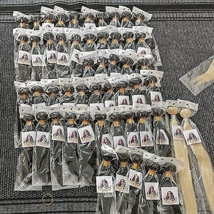 Extensiones de Cabello Virgen Brasileño Remy Liso con Cierre, Cabello Natural Sin Procesar - Product Image 2