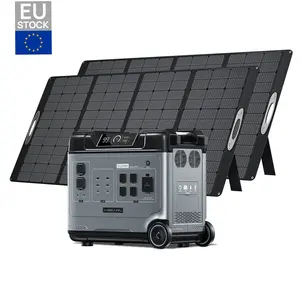 Gerador solar portátil 5000W 4000W da central elétrica 5120Wh da grande capacidade