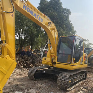 Used Komatsu PC110 11Ton Hydraulic Crawler Excavator <b>Engine</b> Gearbox Bearing Pump Gear-2022 <b>Model</b> 65KW Power Reports Video - Product Image 1