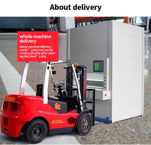 Akıllı çelik dikey atlıkarınca kaldırma modülü depolama sistemi dayanıklı otomatik depo lojistik sistemi - Product Image 5