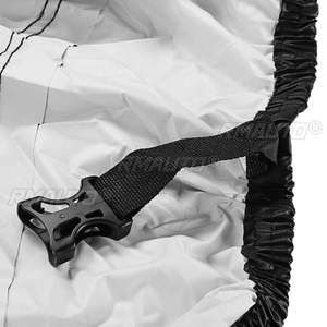 Funda Impermeable 210D para Bote Jon, Cubierta de Invierno para Nieve, Accesorios Marinos Resistentes, Cubierta Protectora contra el Sol y el Polvo, 12Ft/14Ft/16Ft/18Ft - Product Image 5