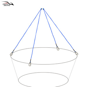 Keep Diving <b>Crab</b> Trap Lifting Rope 4-Point Hook Set For Sea And Freshwater Fishing - Product Image 4