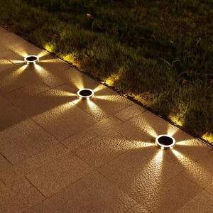 Zeal Lighting pasos redondos para caminar paisaje iluminación empotrada escalera lámpara subterránea al aire libre - Product Image 1