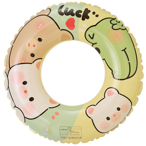 Anillo de natación inflable de dibujos animados <span class=keywords><strong>para</strong></span> niños, flotador grueso <span class=keywords><strong>para</strong></span> axilas, uso en piscina y parque acuático, equipo de natación unisex <span class=keywords><strong>para</strong></span> niños - Product Image 5