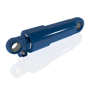 Cylindre de direction Weber-Hydraulik F8 à double action 2x110mm en acier chromé dur Allemagne - Product Image 3