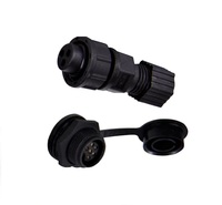 Connecteur circulaire mâle Amphenol série C16 J10, 3+PE, étanche IP67