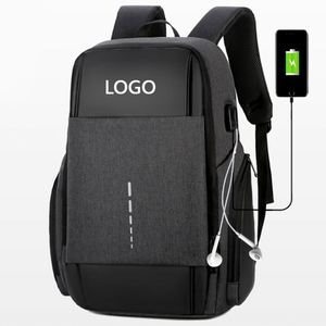 Factory Hot Sell College Office Business <b>Stylish</b> Usb Mochilas <b>Waterproof</b> Computer Rucksack Smart Laptop Bags Back Packs <b>Backpack</b> - Product Image 1