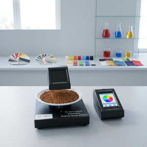 เครื่องวัดสเปกโตรโฟโตมิเตอร์ Sensegood 400-700nm Vis Colorimeter สำหรับการวัดความสม่ำเสมอของสีในผลิตภัณฑ์ที่ใช้ดัชนี BCU - Product Image 2