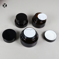 Flacon de lotion cosmétique à épaule inclinée 15mL 30mL 60mL 100mL 125mL 200mL, flacon pulvérisateur transparent dépoli avec capuchon en aluminium