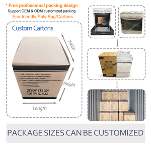 Nhà Sản Xuất Bán Buôn Hiệu Suất Cao Gốm Thủy Tinh Đung Lò Phạm Vi Tùy Chỉnh Miễn Phí Đứng Lò Với 4-Burner Cảm Ứng Bếp - Product Image 5