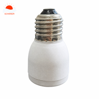 Convertisseur de lampe E26 G24Q/G24/G23, PBT ignifuge, douille à vis ES, base à broches PLC, AC 220V, garantie de 2 ans, compatible avec les broches longues/courtes, sans câblage