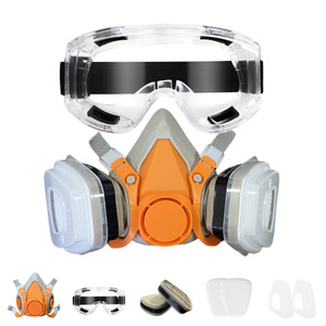 Masque complet multifonctionnel personnalisé bon marché respirateur anti-poussière de peinture en aérosol de gaz chimique - Product Image 1
