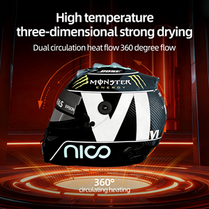 Máquina expendedora comercial de limpieza de cascos de motocicleta por atomización para exteriores con desinfección y secado para motociclistas - Product Image 5