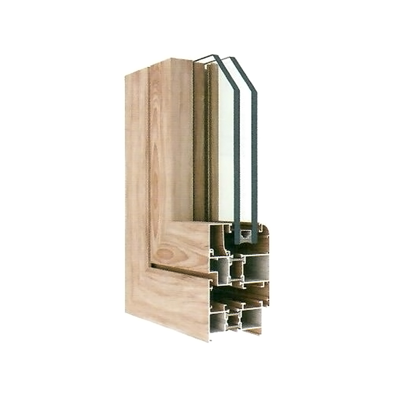 Custom Colors 55gr Heat Insulation Casement Windows Aluminum Frame Casement Window