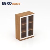EGROspace - Muebles de Oficina de Diseño Popular, Archivador de Madera con Cerradura para Documentos, Gabinete de Almacenamiento para Oficina