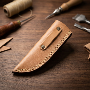 Couteau à lame fixe Drop Point en acier Damas, manche en bois Pakka bleu, pour camping, bricolage, survie, garantie 3 ans - Prix abordables - Product Image 5