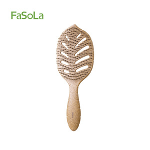 FaSoLa Openwork Styling Comb 19cm Plastic Massage Anti Static For Voluminous Hair - Product Image 1