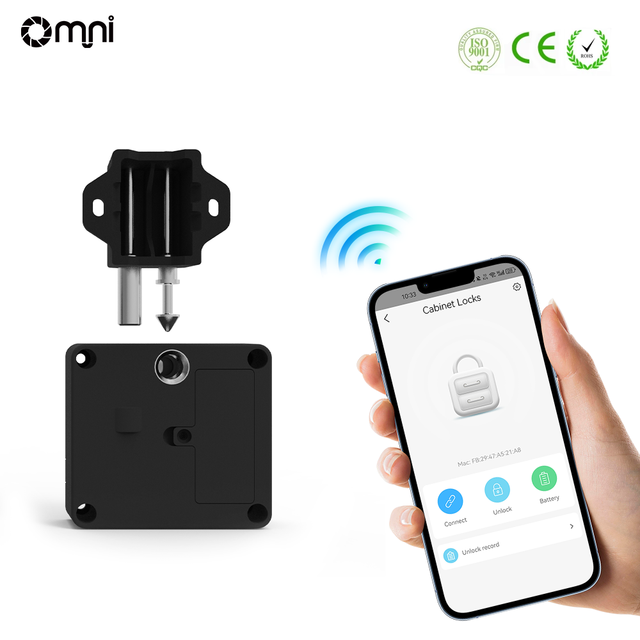 Electronic Fitness Gym Luggage Cabinet Locks Remote Control Smart Locking System for Lockers Bluetooths Self Storage Locker Lock