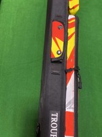 Étui de queue de billard durable à joint 1/2 en toile PVC anti-décoloration, design 6/7/8 trous, résistant à l'eau, modèle PCA637, équipement de snooker