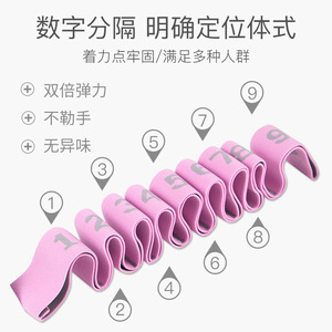 สายรัดยืดหยุ่นสำหรับออกกำลังกายแบบแบ่งส่วน ยี่ห้อทาร์ตินี โยคะ เหมาะสำหรับการเต้น ฟิตเนส ยืดกล้ามเนื้อ เปิดไหล่และหลัง - Product Image 3