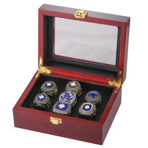 Set di 7 Anelli del Campionato MLB Los Angeles Dodgers, Campioni del World Baseball Classic, in Lega Geometrica, Vendita Calda su AliExpress - Product Image 5