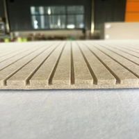 Panneaux acoustiques en feutre MDF directement de l'usine, panneaux muraux insonorisants personnalisés pour la décoration intérieure commerciale