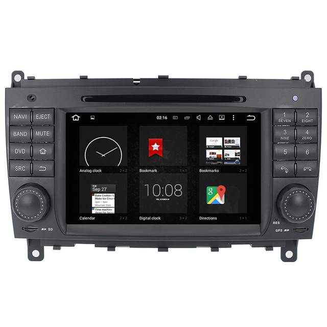 Android Car Multimedia Player for MERCEDES Benz C- W203 2003 2004 2007 CLK W209 2004 2005 Navi Audio Radio Stereo BT Head Unit
