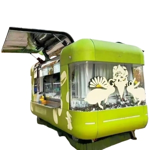 Camion de restauration rapide entièrement équipé, durable, imperméable, en aluminium, avec graphismes personnalisés, pour la vente de nourriture de rue, stand de concession alimentaire sur mesure - Product Image 5