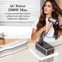 Adaptateur de voyage universel FOXCAN PD25W 3 Type-C + 1 USB-A Charge rapide Prise de courant compacte Convient pour les voyages aux États-Unis