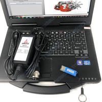 Comunicador DECOM para Programación Deutz SerDia4.0 Nivel 6, Dongle para Automóviles y Construcción DEUTZ, Kit de Diagnóstico Completo, Laptop CF53