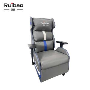 كرسي أريكة مريح من الجلد الصناعي للاستلقاء مع كرسي واحد للألعاب - Product Image 1