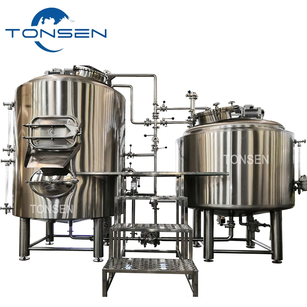 Tonsen equipamento de fermentação de cerveja 300l, equipamento de produção de fermentação de cerveja