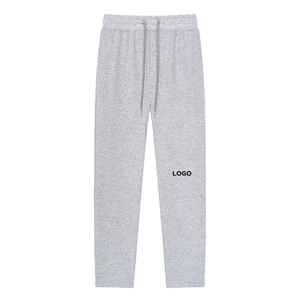 Pantalon de <span class=keywords><strong>jogging</strong></span> ample et décontracté en coton pour homme, style streetwear, avec bandes latérales larges et superposées - Service OEM - Product Image 3